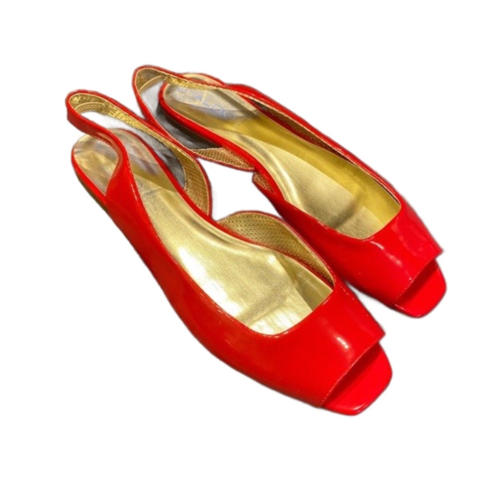 Aldo Red Slingback Flat